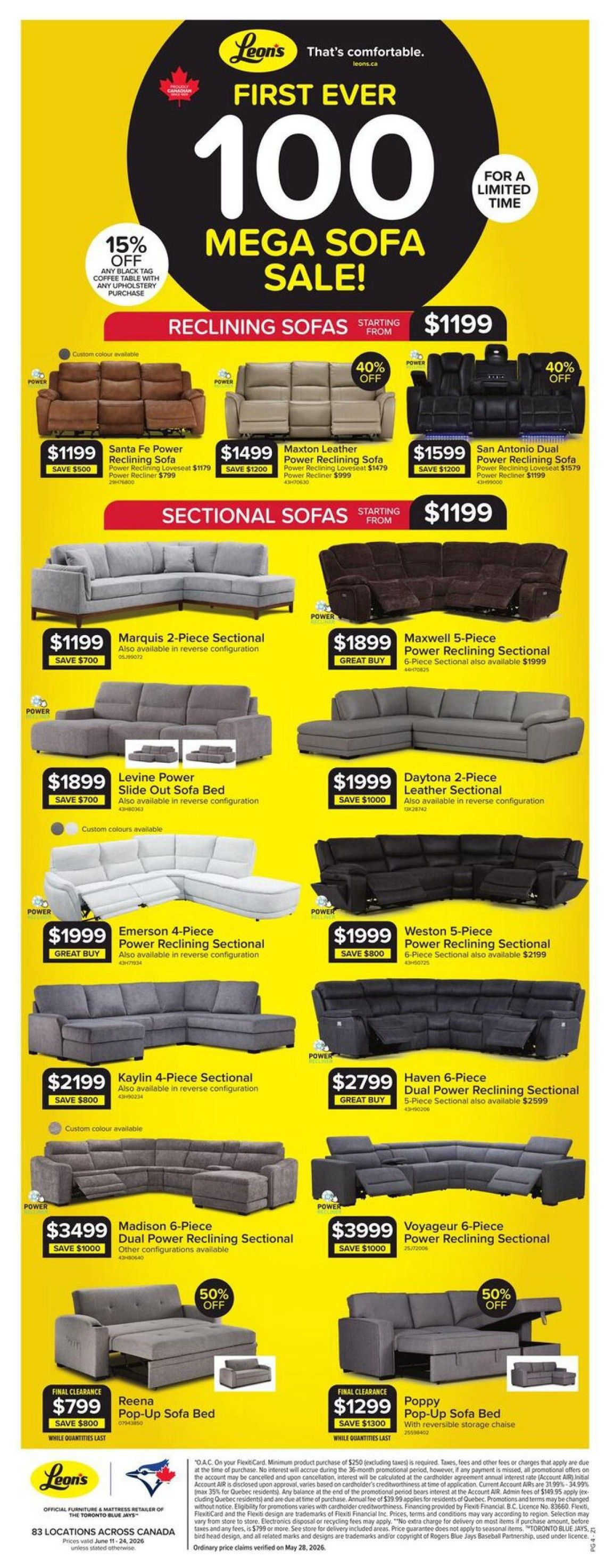 Leon’s Flyer June 11 to 24