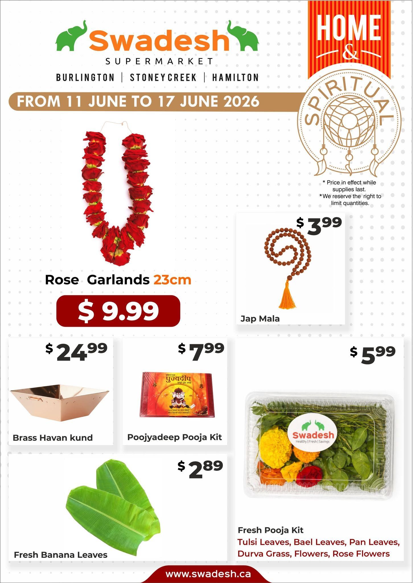 Swadesh Supermarket Flyer June 11 to 17