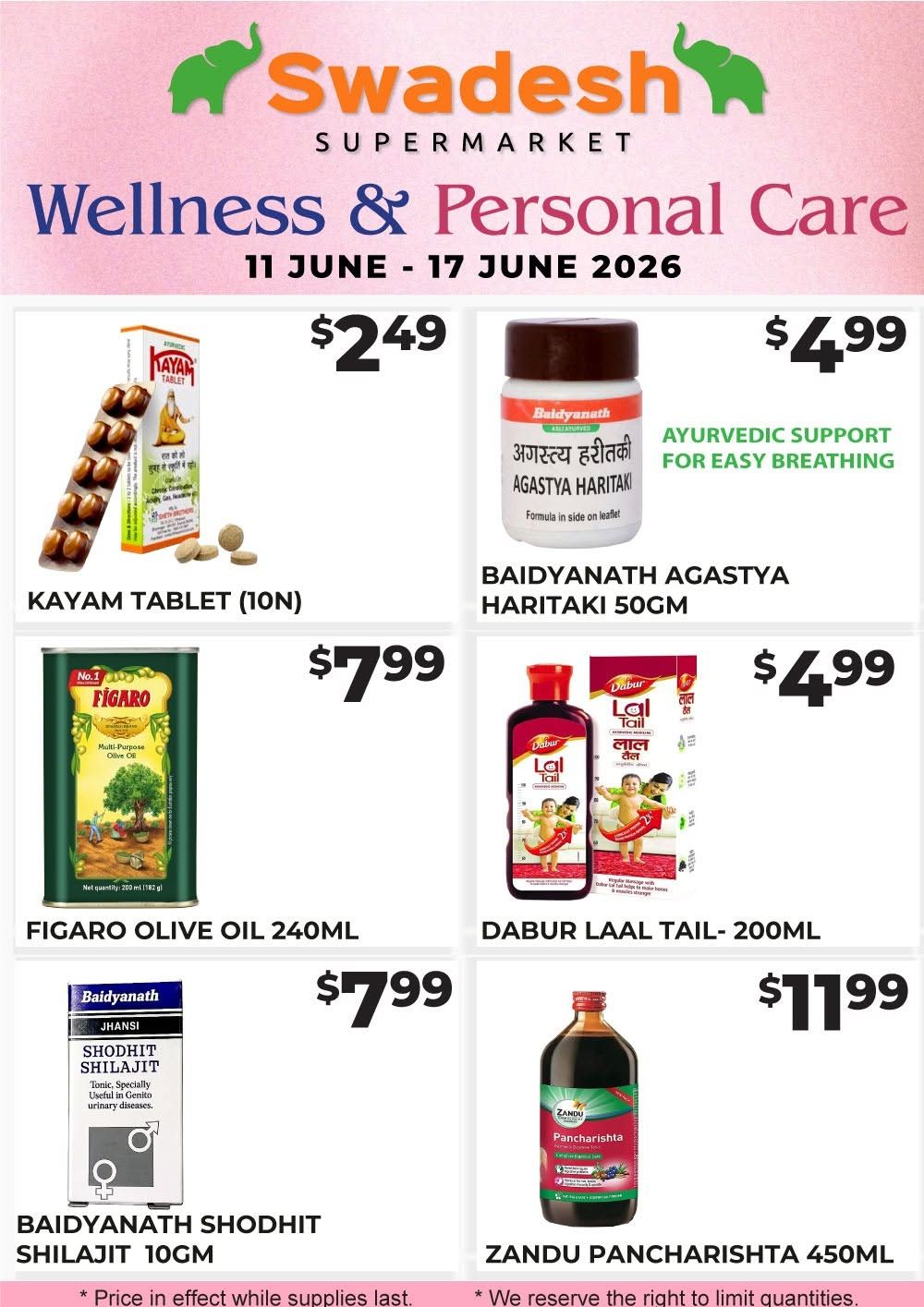 Swadesh Supermarket Flyer June 11 to 17
