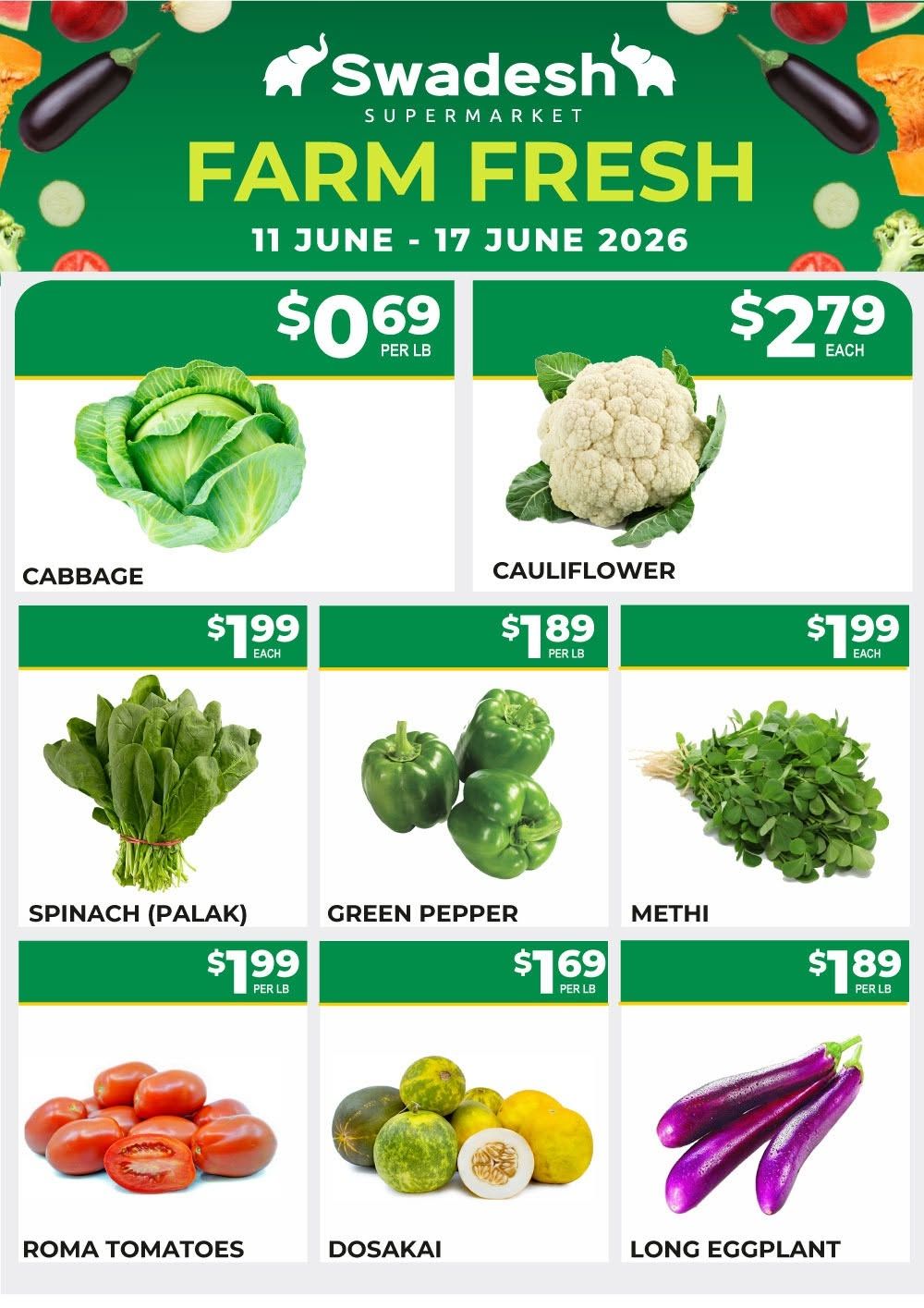 Swadesh Supermarket Flyer June 11 to 17