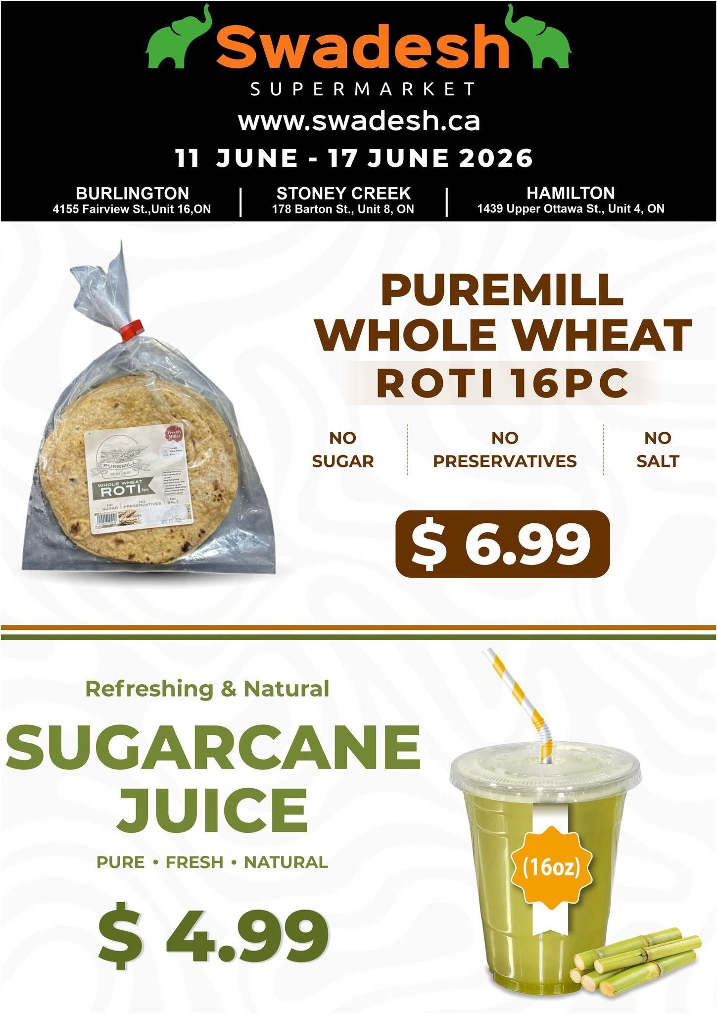 Swadesh Supermarket Flyer June 11 to 17
