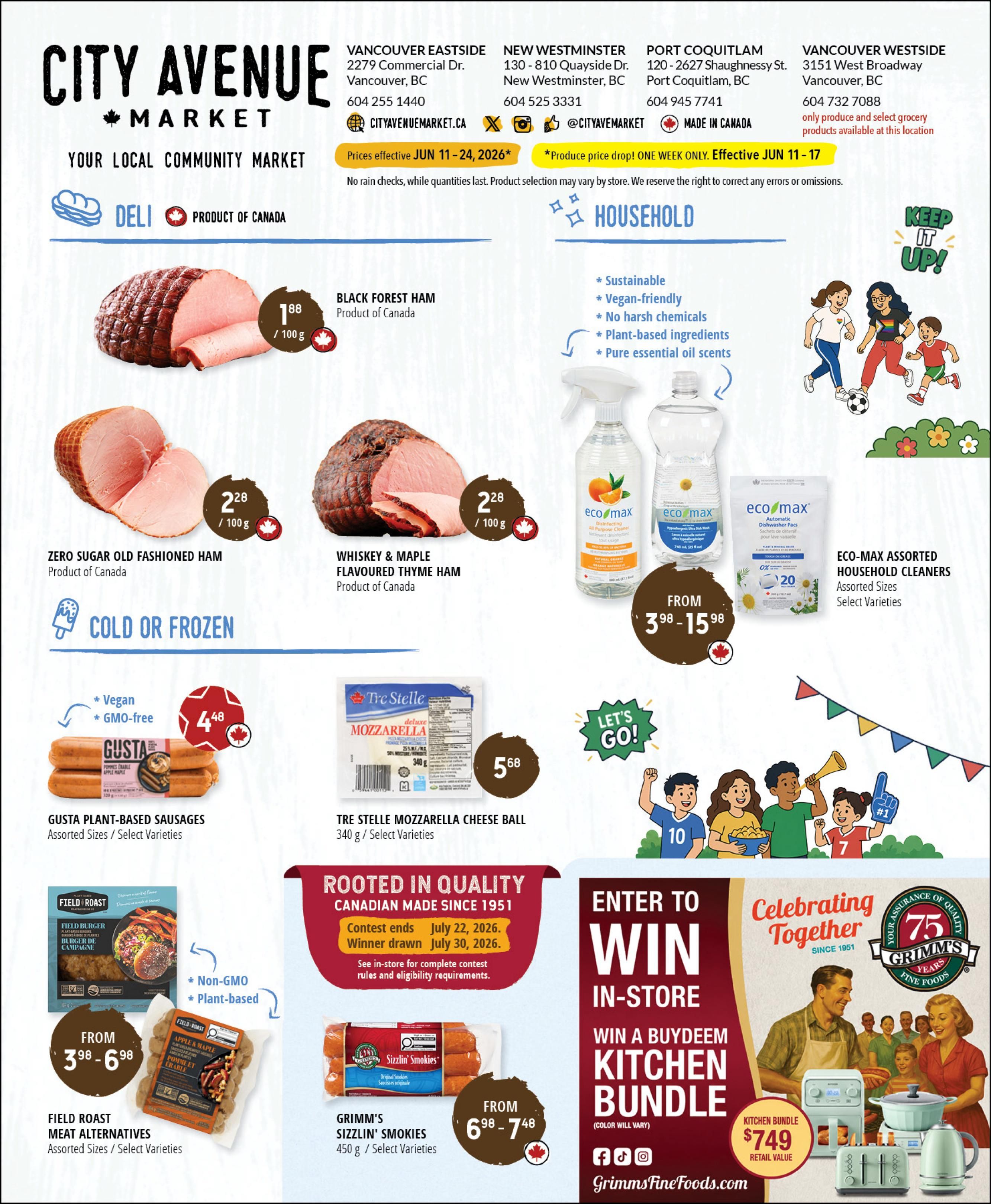City Avenue Market Flyer June 11 to 24
