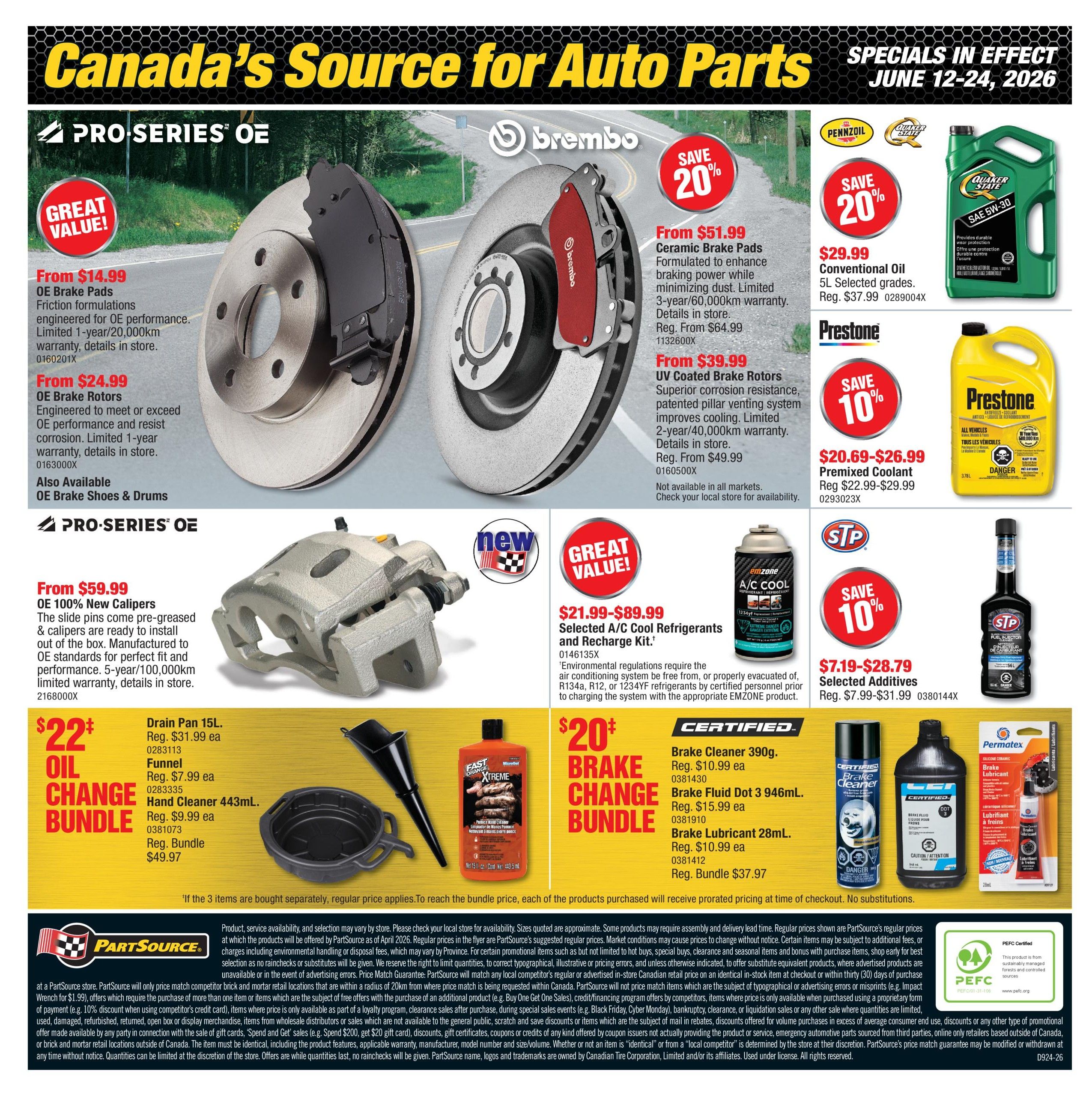 PartSource Flyer June 12 to 24