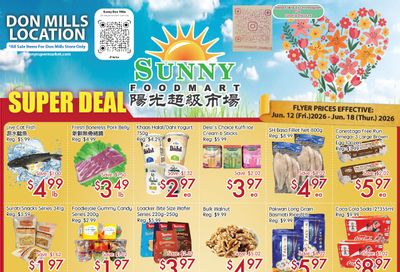 Sunny Foodmart (Don Mills) Flyer June 12 to 18