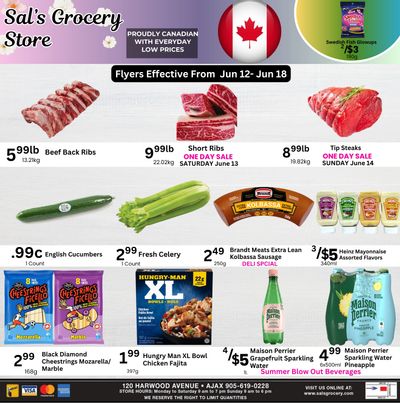 Sal's Grocery Flyer June 12 to 18
