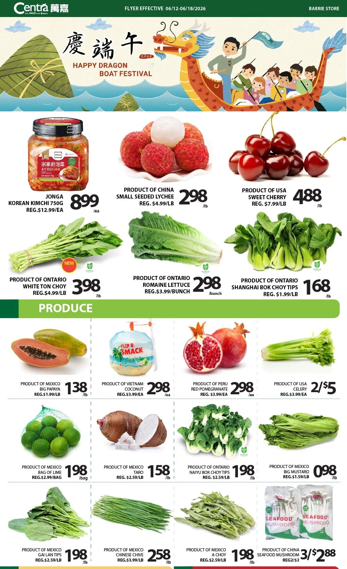 Centra Foods (Barrie) Flyer June 12 to 18