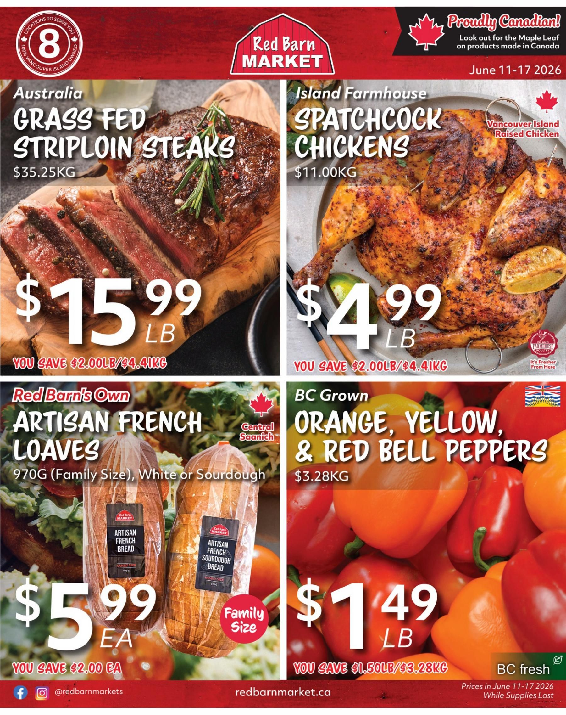 Red Barn Market Flyer June 11 to 17