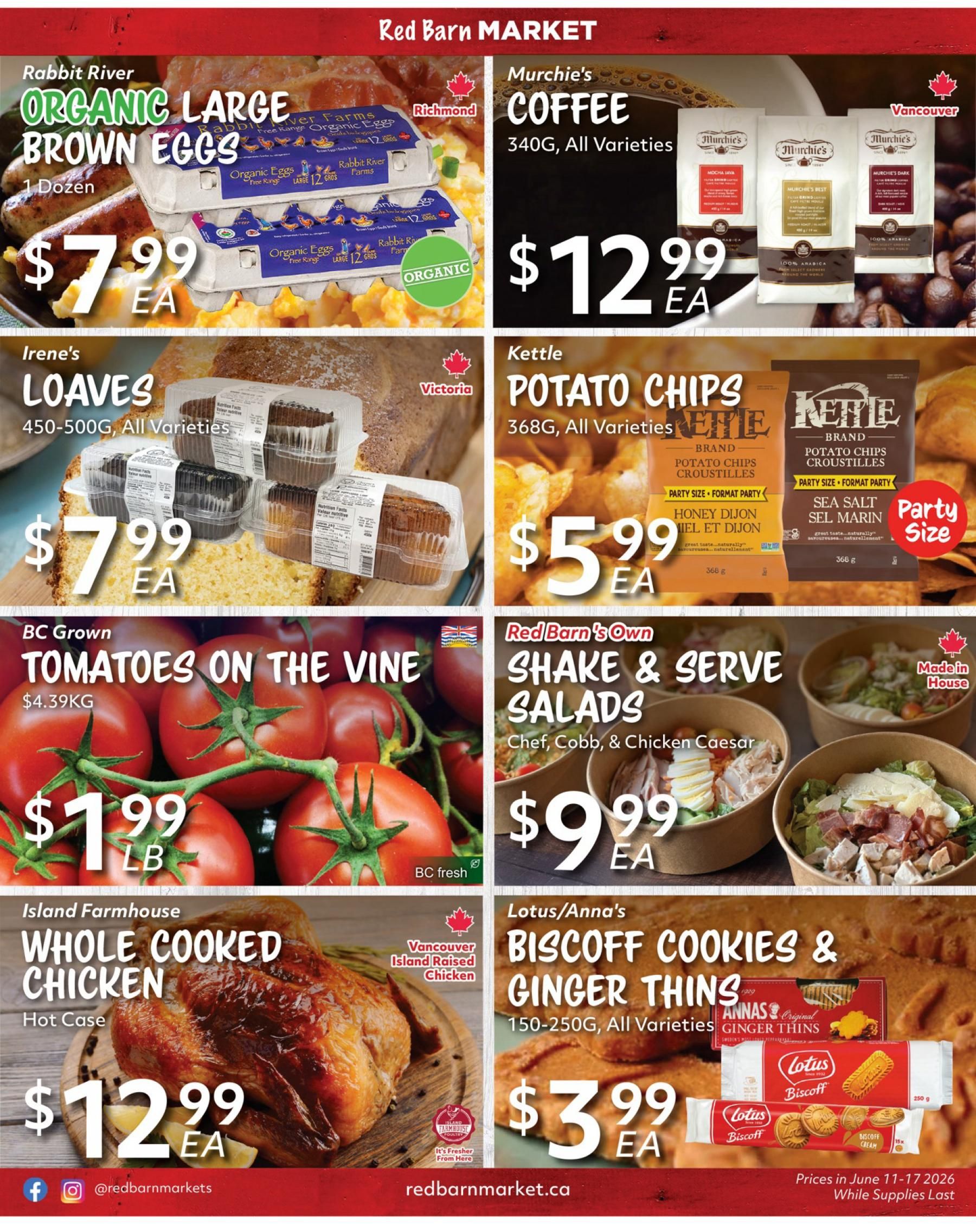 Red Barn Market Flyer June 11 to 17