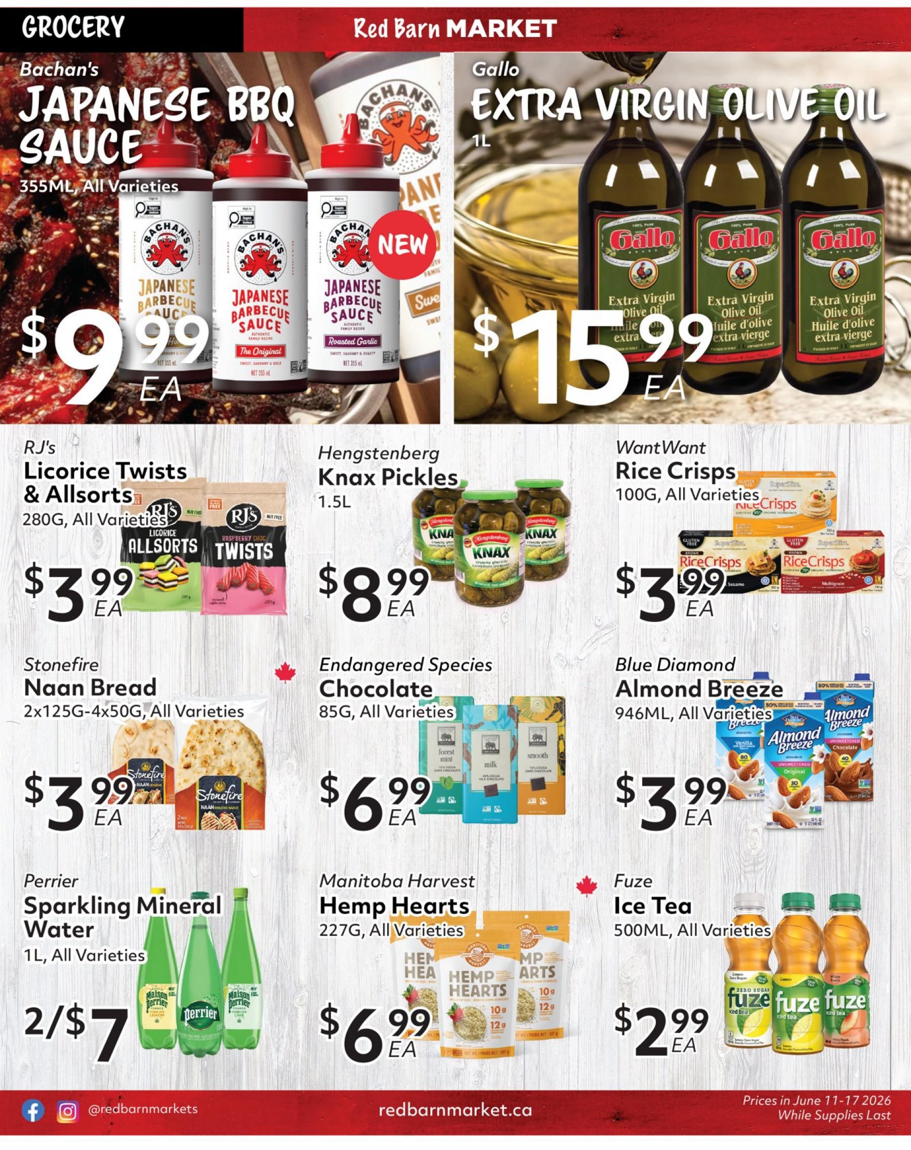 Red Barn Market Flyer June 11 to 17