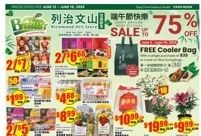 Btrust Supermarket (Richmond Hill) Flyer June 12 to 18