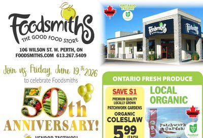 Foodsmiths Flyer June 11 to 18