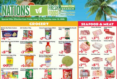 Nations Fresh Foods (Hamilton) Flyer June 12 to 18