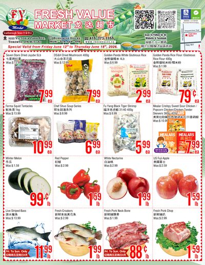 Fresh Value (Scarborough) Flyer June 12 to 18