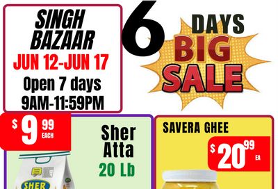 Singh Bazaar Flyer June 12 to 17