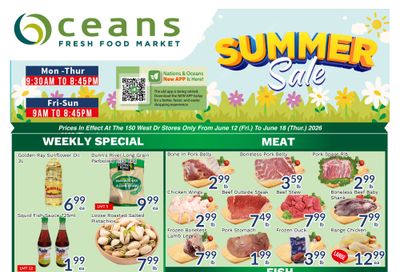 Oceans Fresh Food Market (Brampton) Flyer June 12 to 18