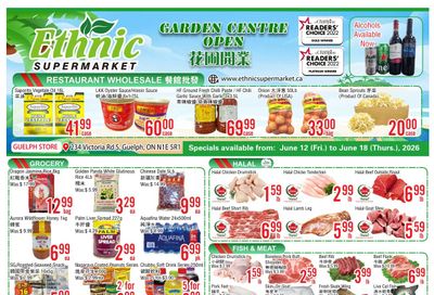 Ethnic Supermarket (Guelph) Flyer June 12 to 18