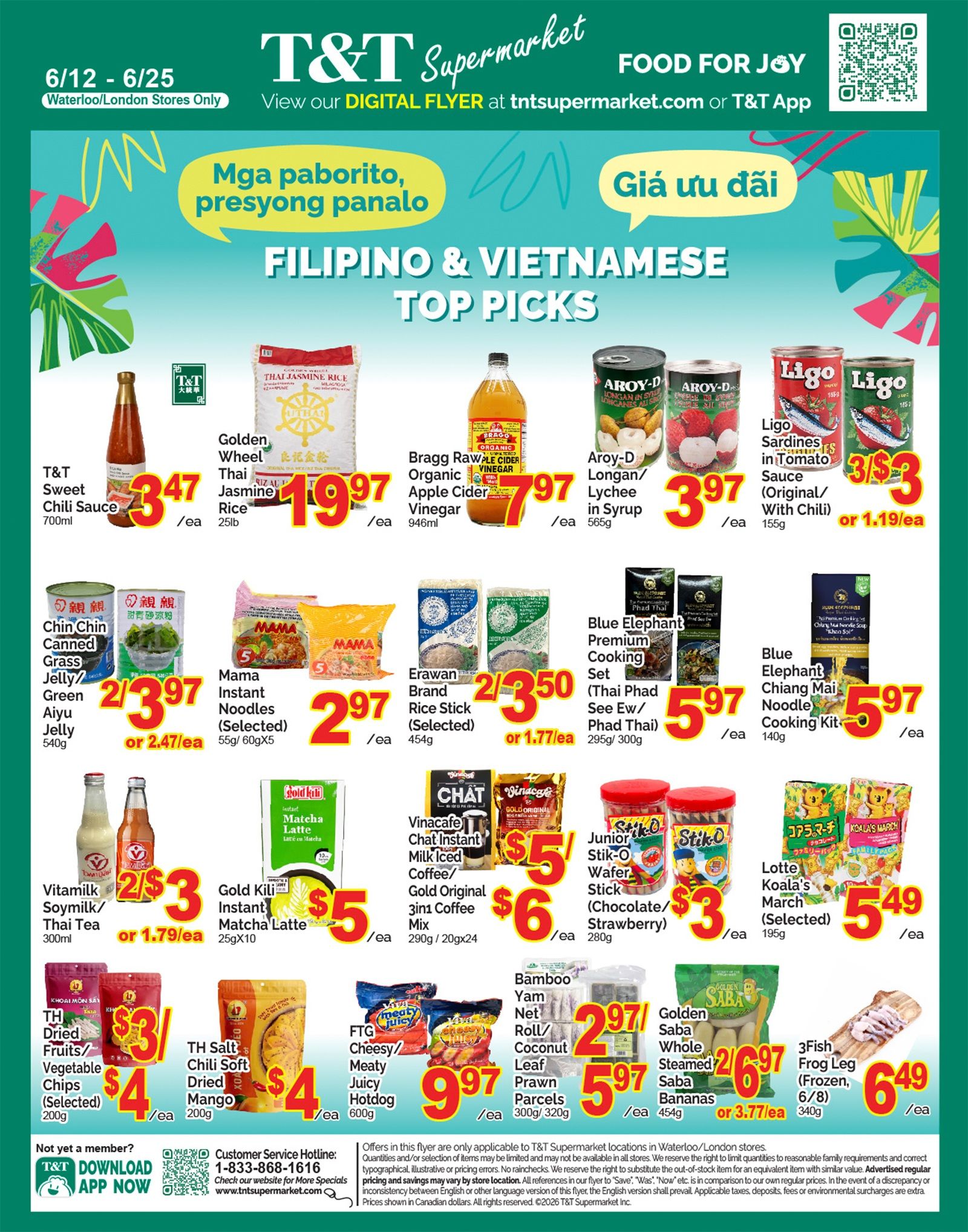T&T Supermarket (London & Waterloo) Flyer June 12 to 18