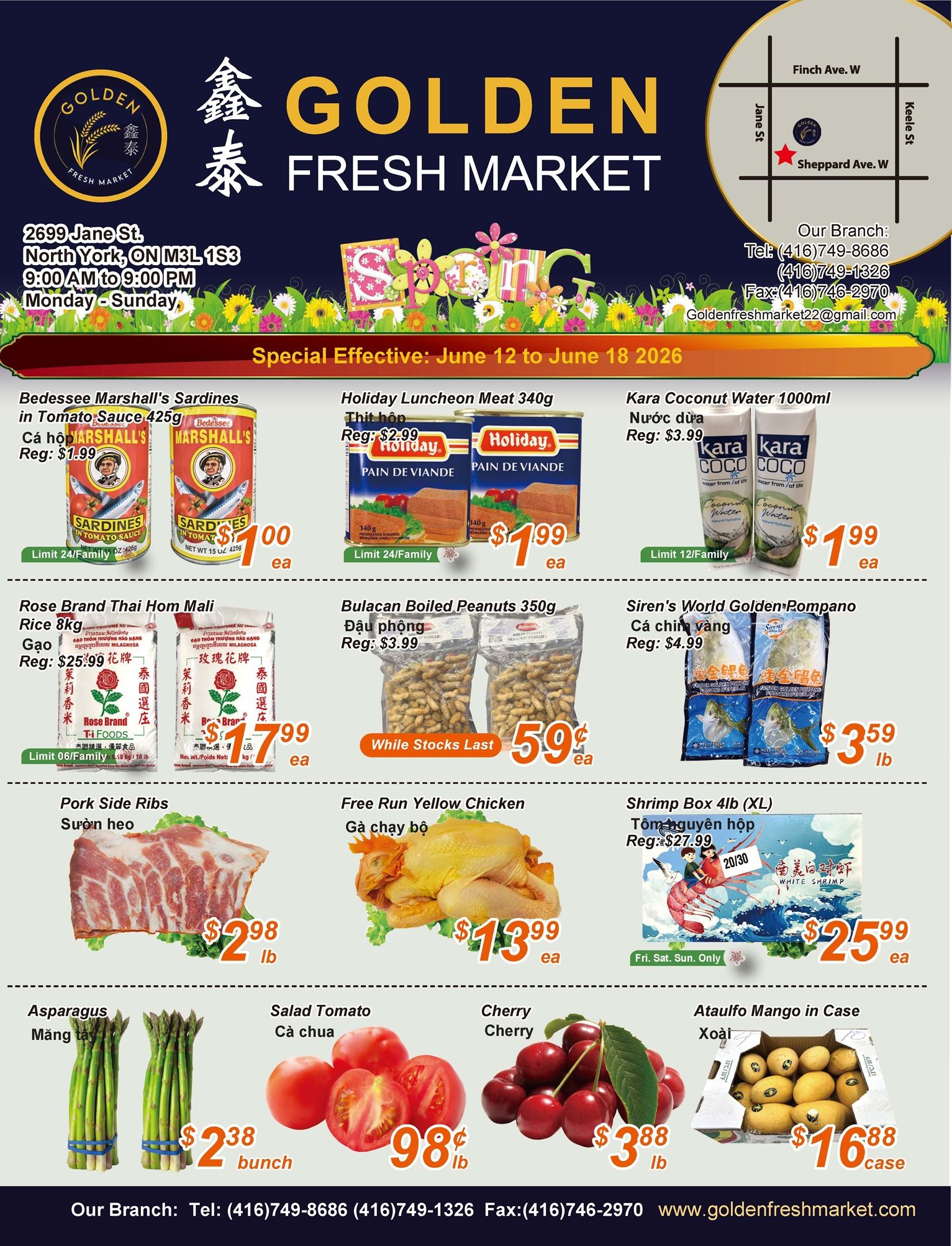 Golden Fresh Market Flyer June 12 to 18