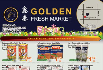 Golden Fresh Market Flyer June 12 to 18