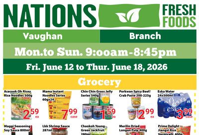 Nations Fresh Foods (Vaughan) Flyer June 12 to 18