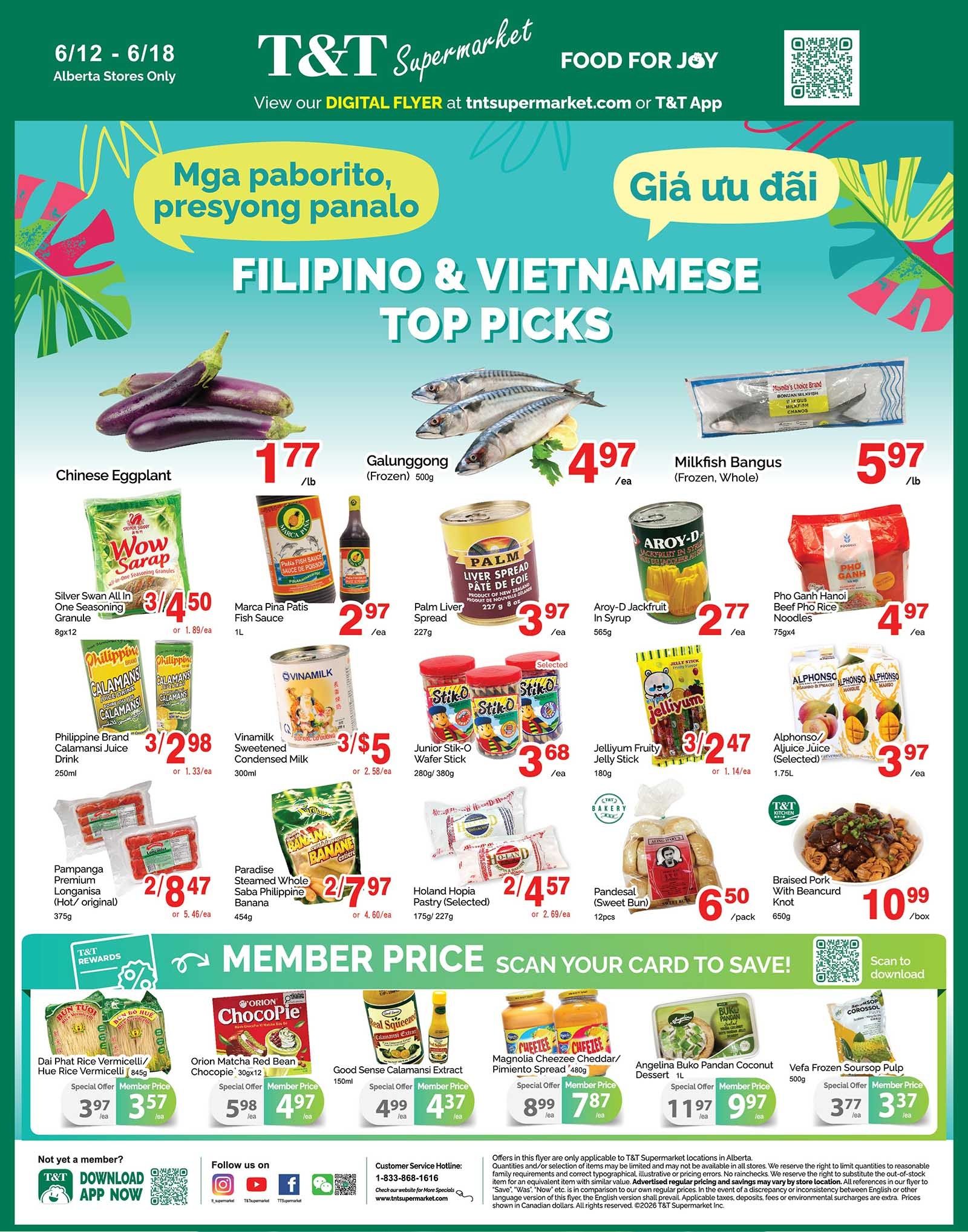 T&T Supermarket (AB) Flyer June 12 to 18