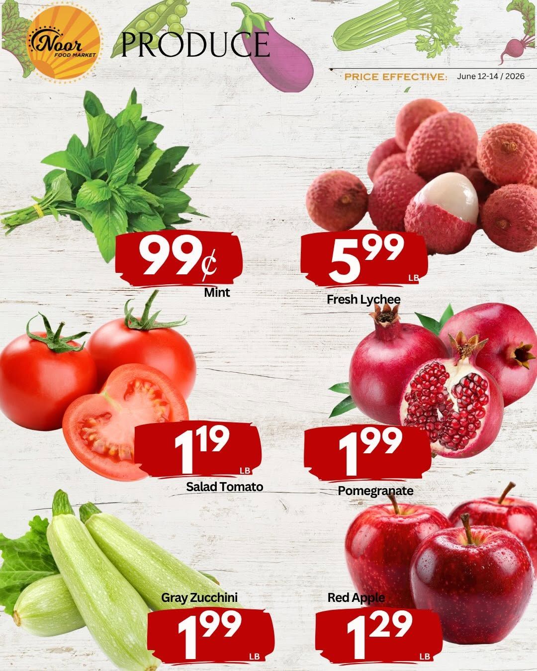 Noor Food Market Flyer June 12 to 18