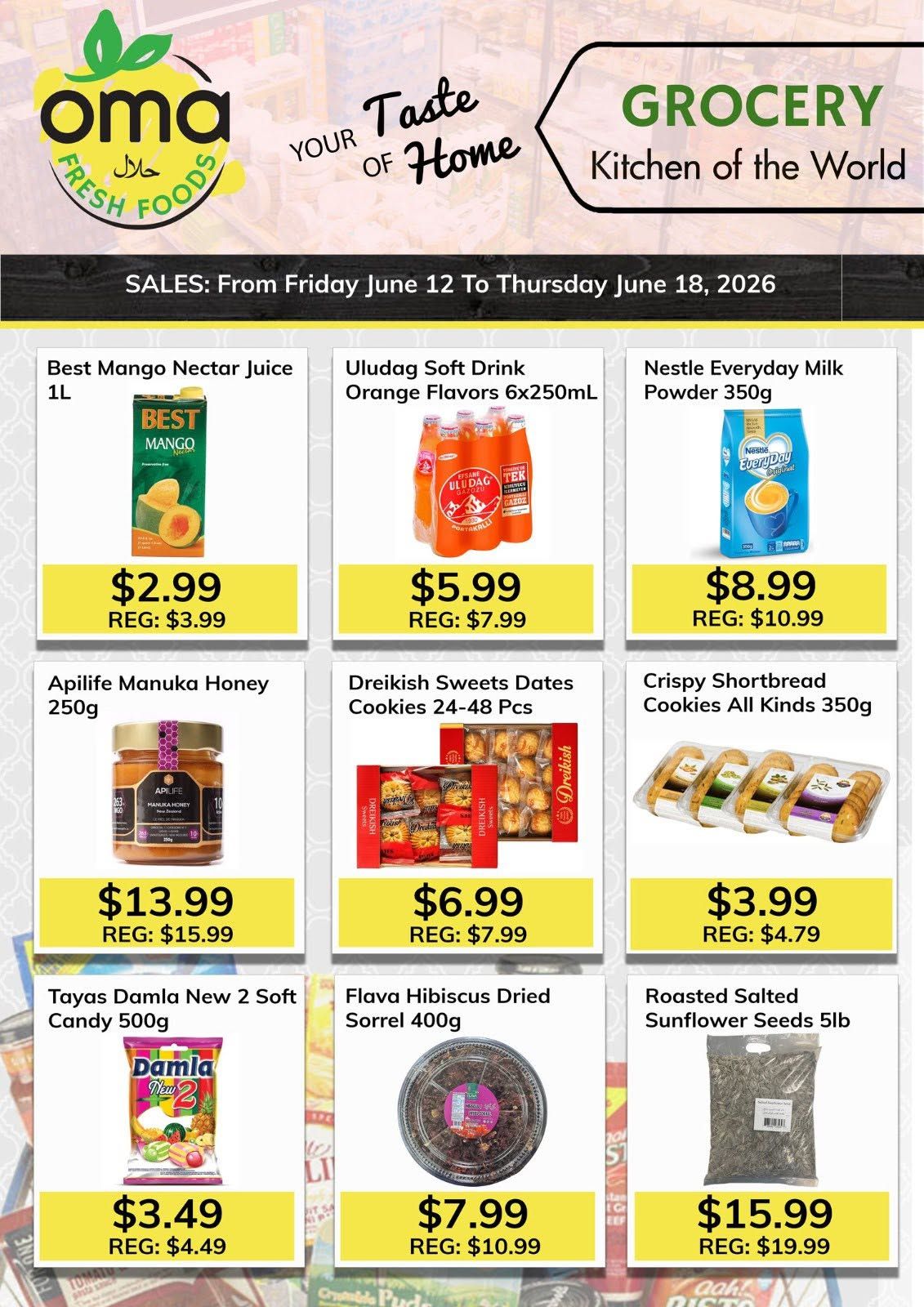 Oma Fresh Foods Flyer June 12 to 18