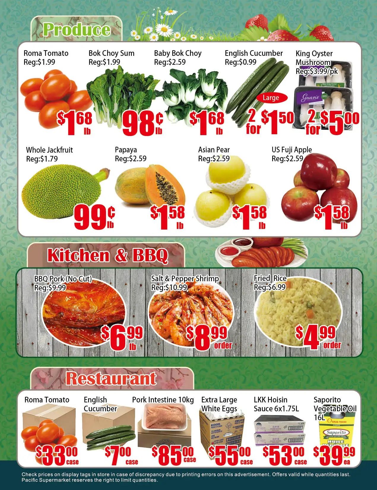 Pacific Fresh Food Market (North York) Flyer June 12 to 18