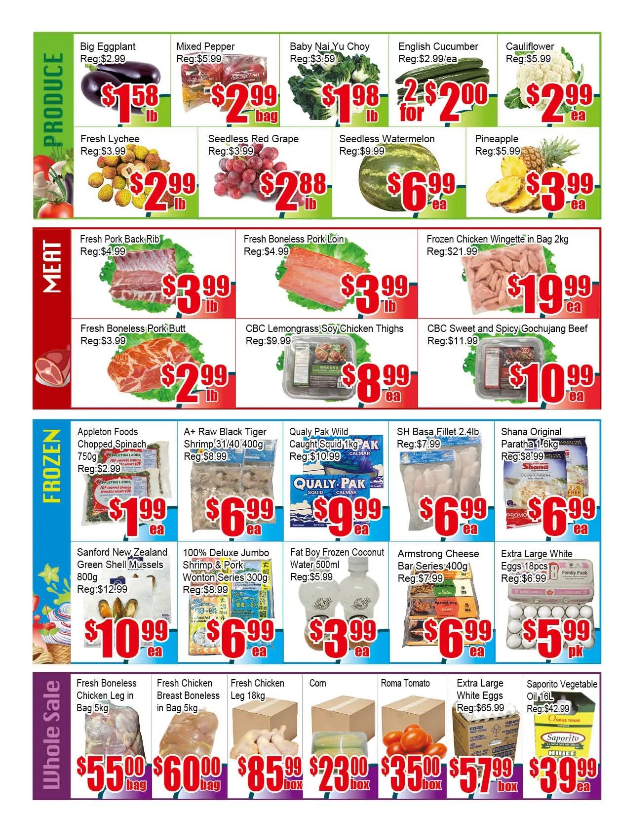 Pacific Fresh Food Market (Pickering) Flyer June 12 to 18