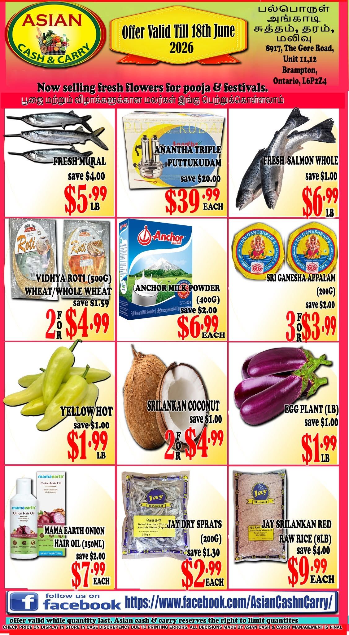 Asian Cash & Carry Flyer June 12 to 18