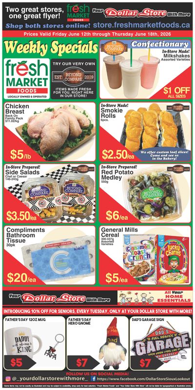 Fresh Market Foods Flyer June 12 to 18