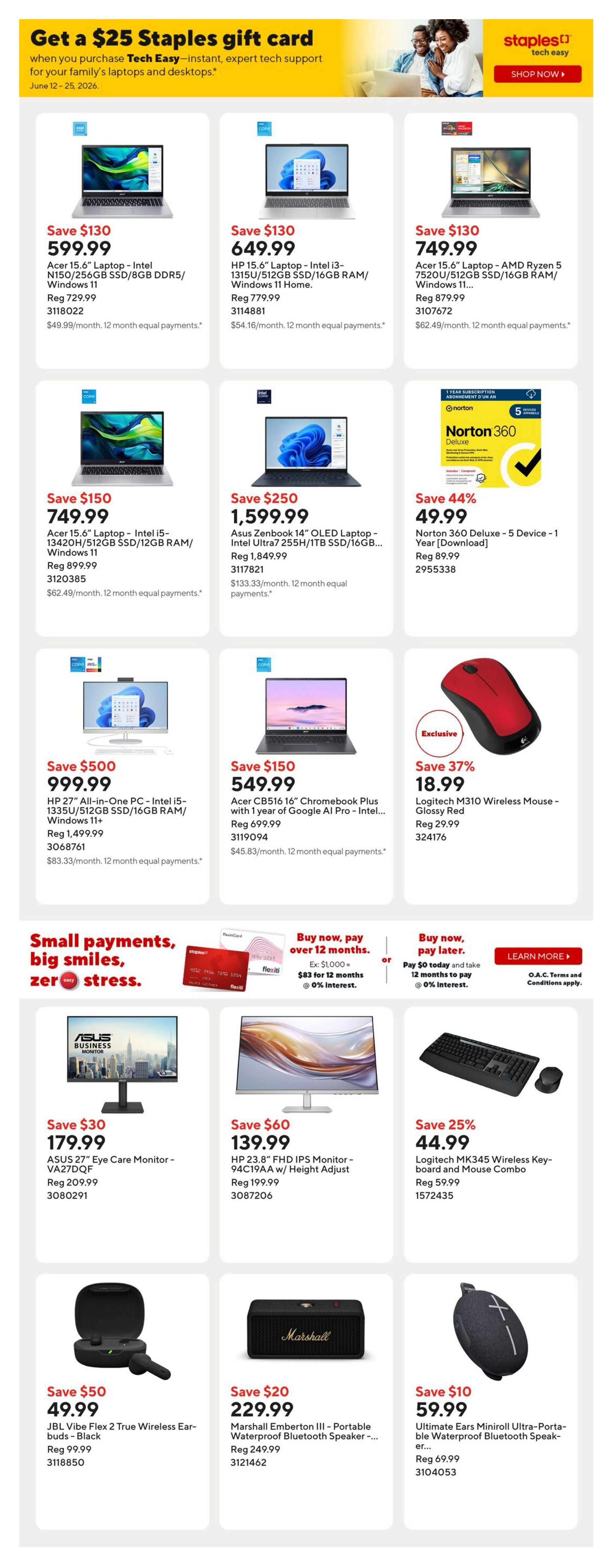 Staples Flyer June 12 to 18
