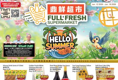 Full Fresh Supermarket Flyer June 12 to 18