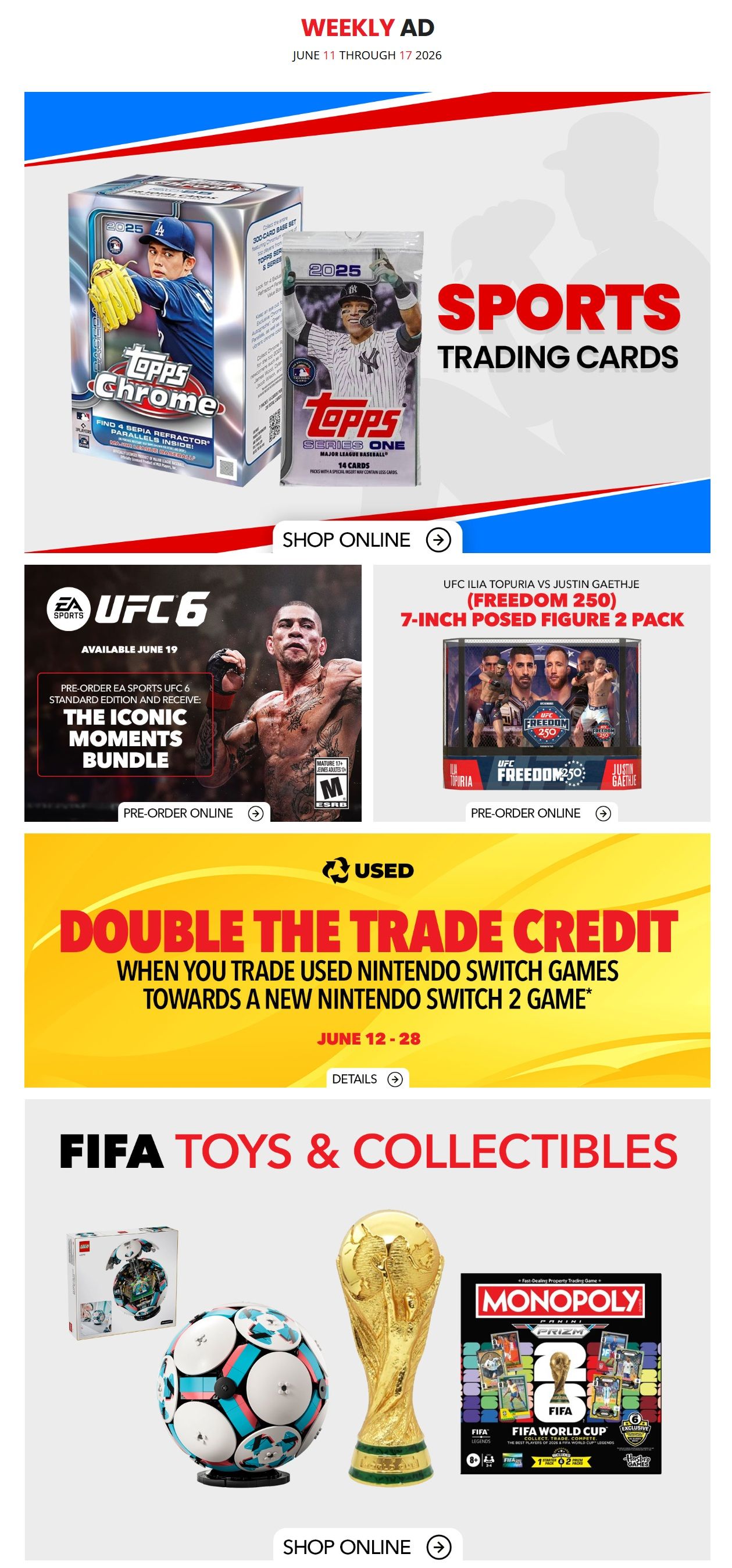 EB Games Flyer June 11 to 17