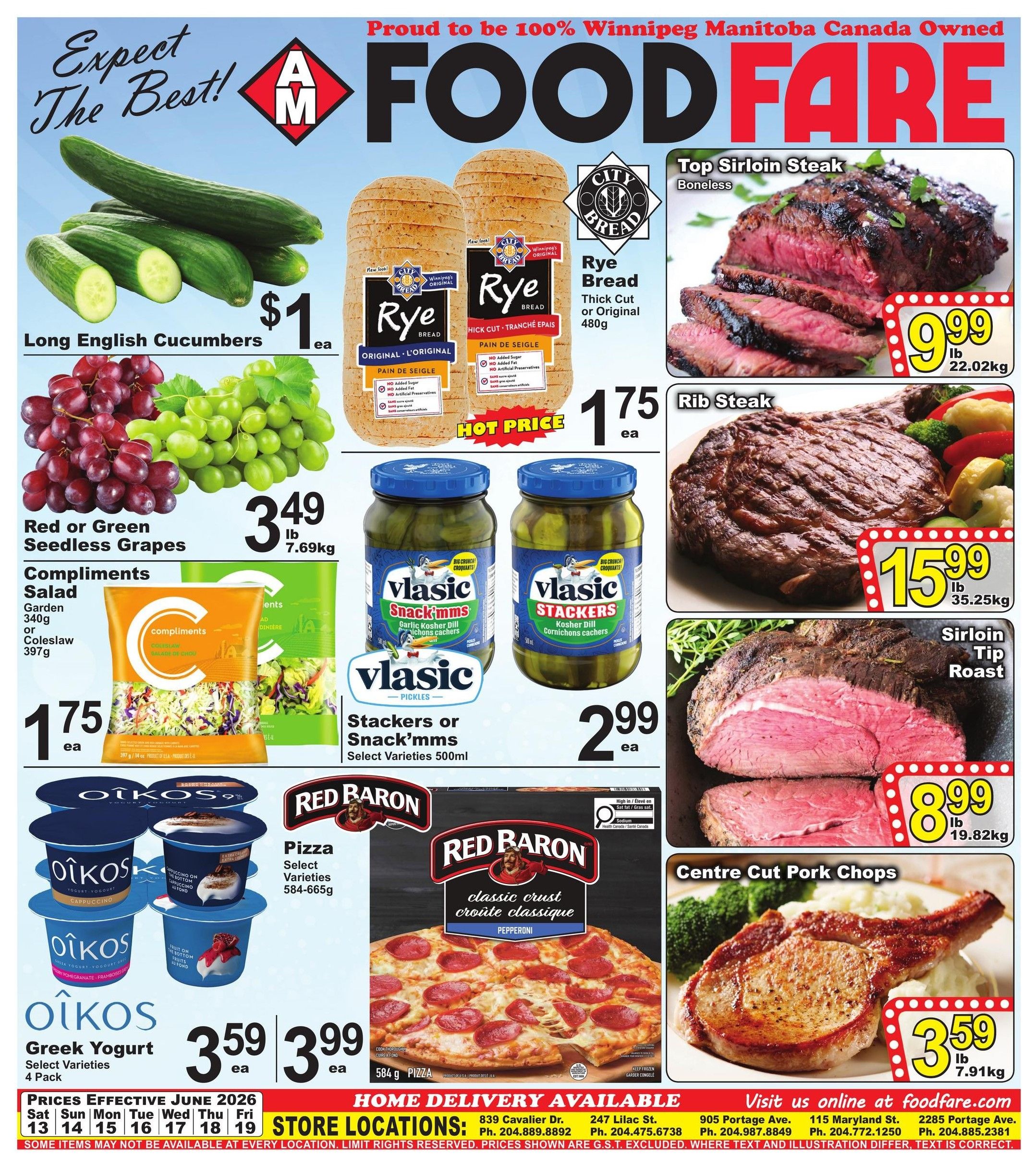 Food Fare Flyer June 13 to 19