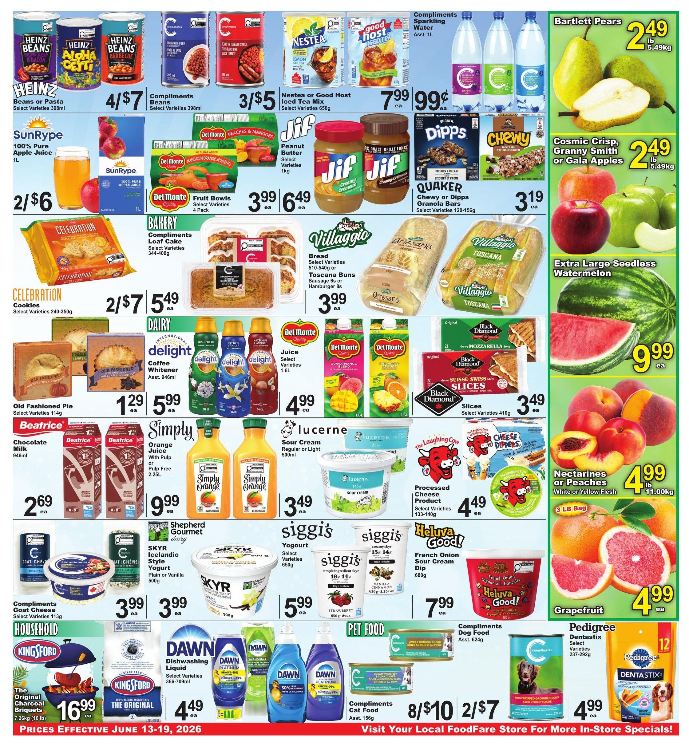 Food Fare Flyer June 13 to 19