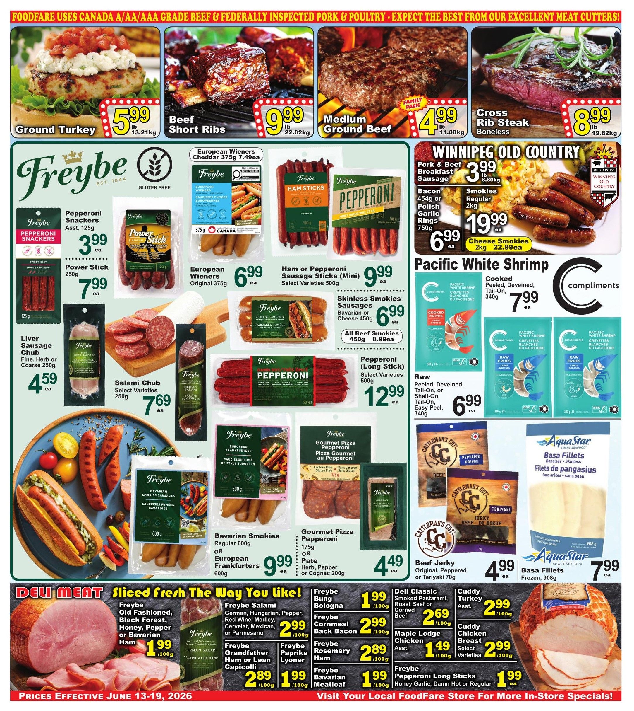 Food Fare Flyer June 13 to 19