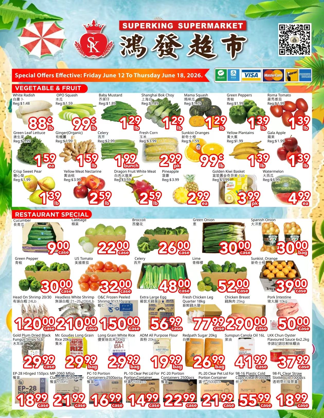 Superking Supermarket (North York) Flyer June 12 to 18