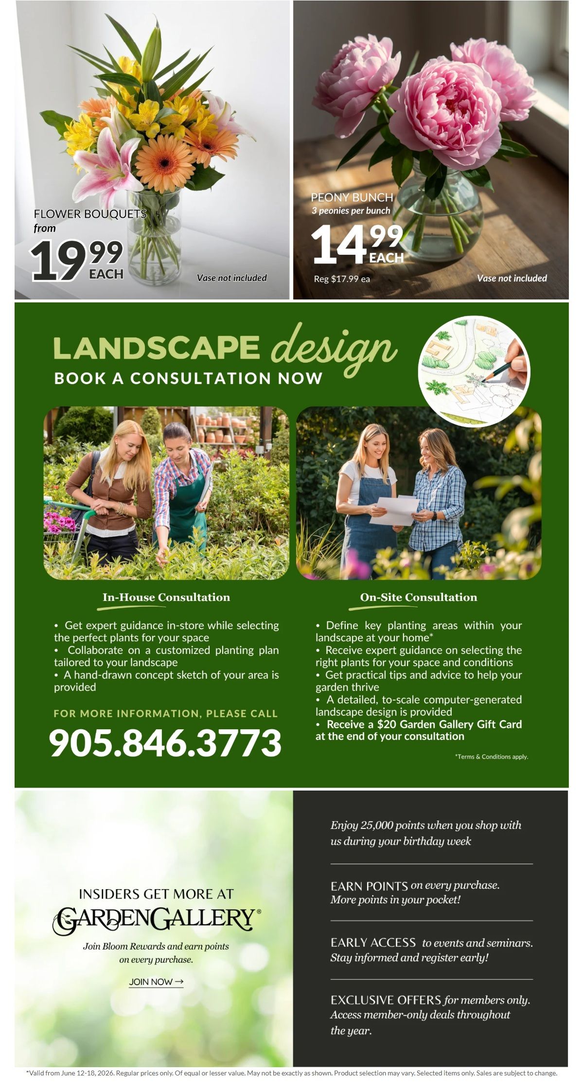 Lakeside Garden Gallery Flyer June 12 to 18