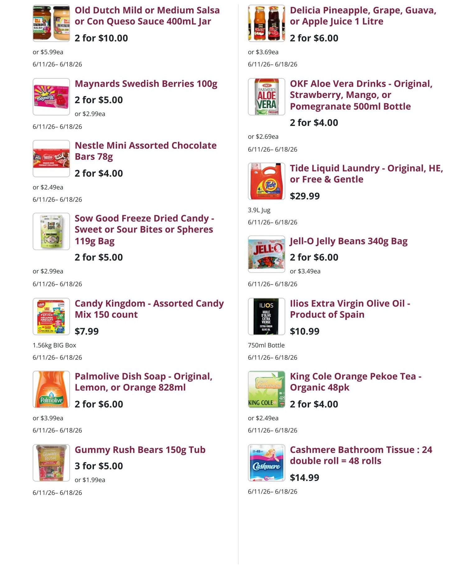 Mike Dean Local Grocer Flyer June 11 to 18