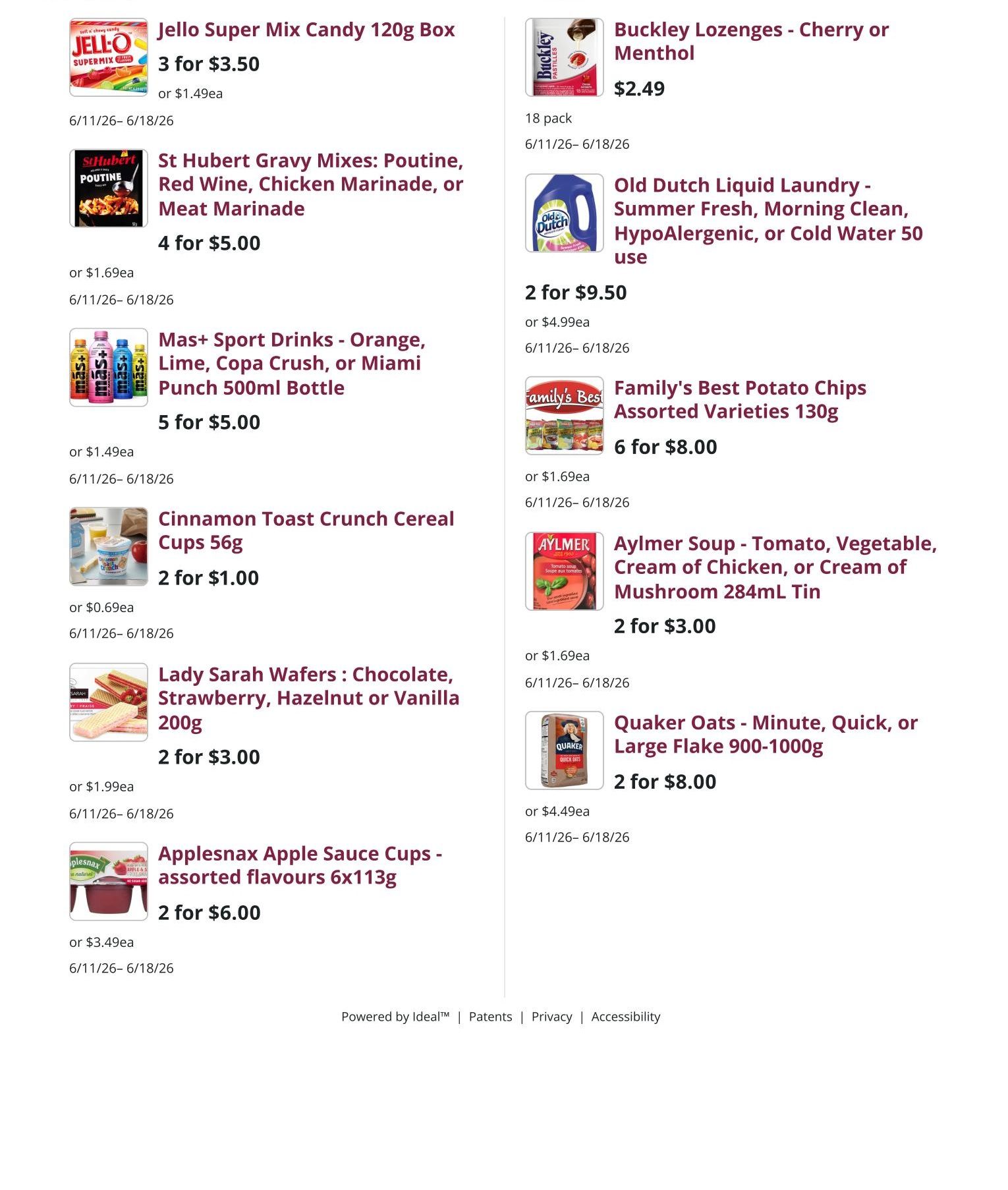 Mike Dean Local Grocer Flyer June 11 to 18