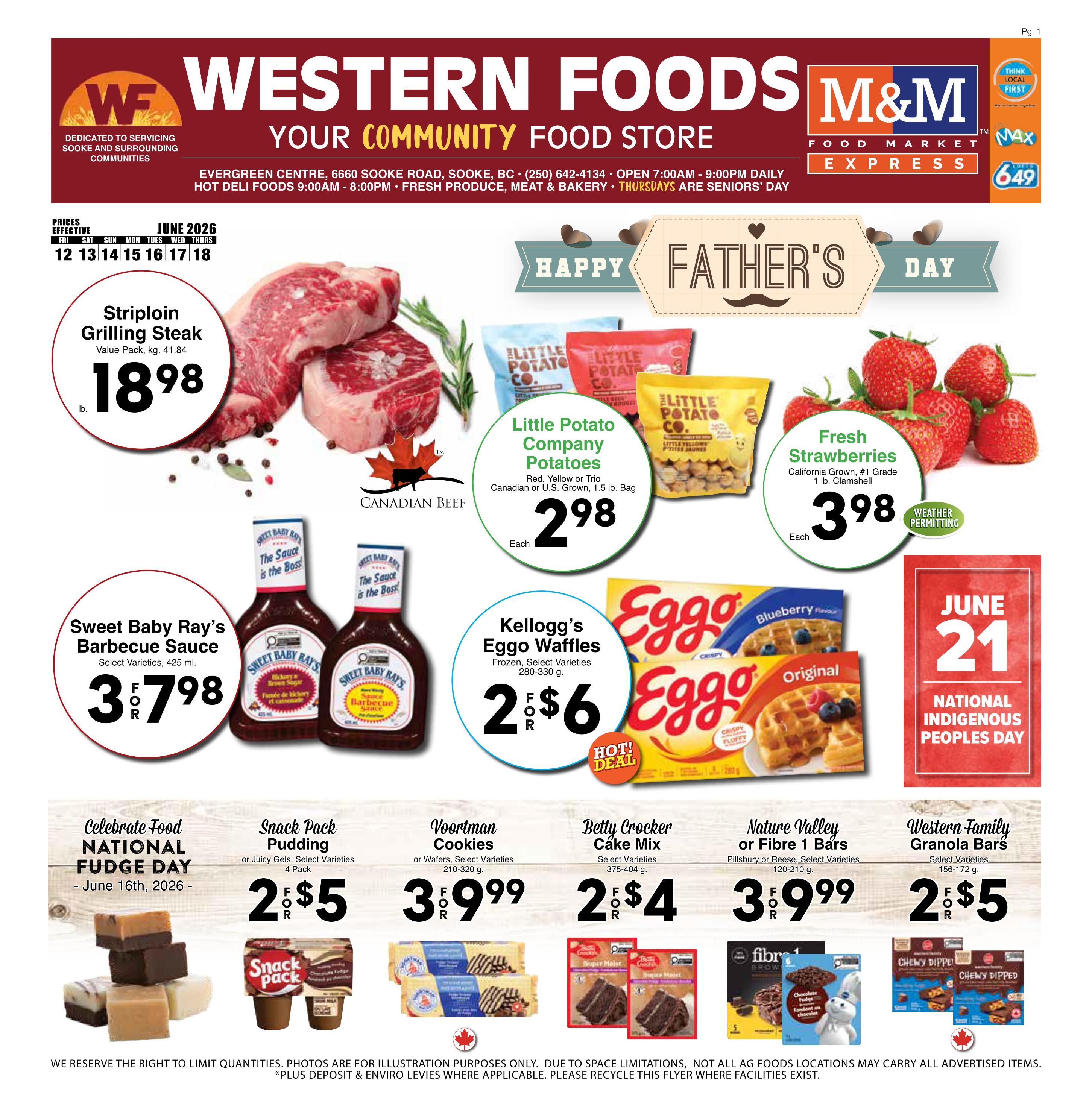 Western Foods Flyer June 12 to 18