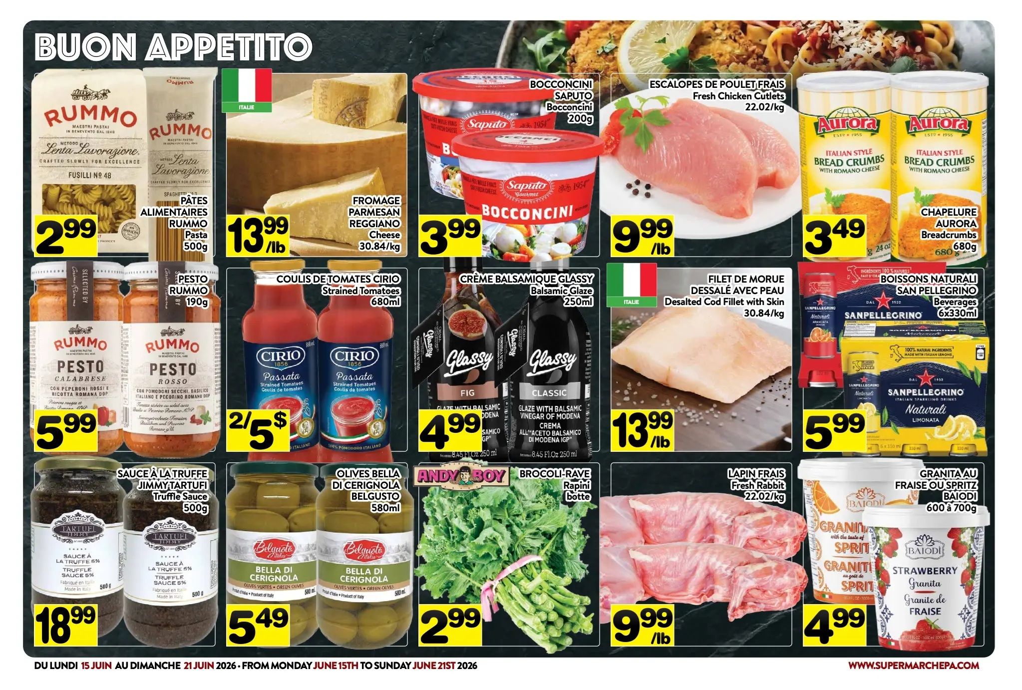 Supermarche PA Flyer June 15 to 21