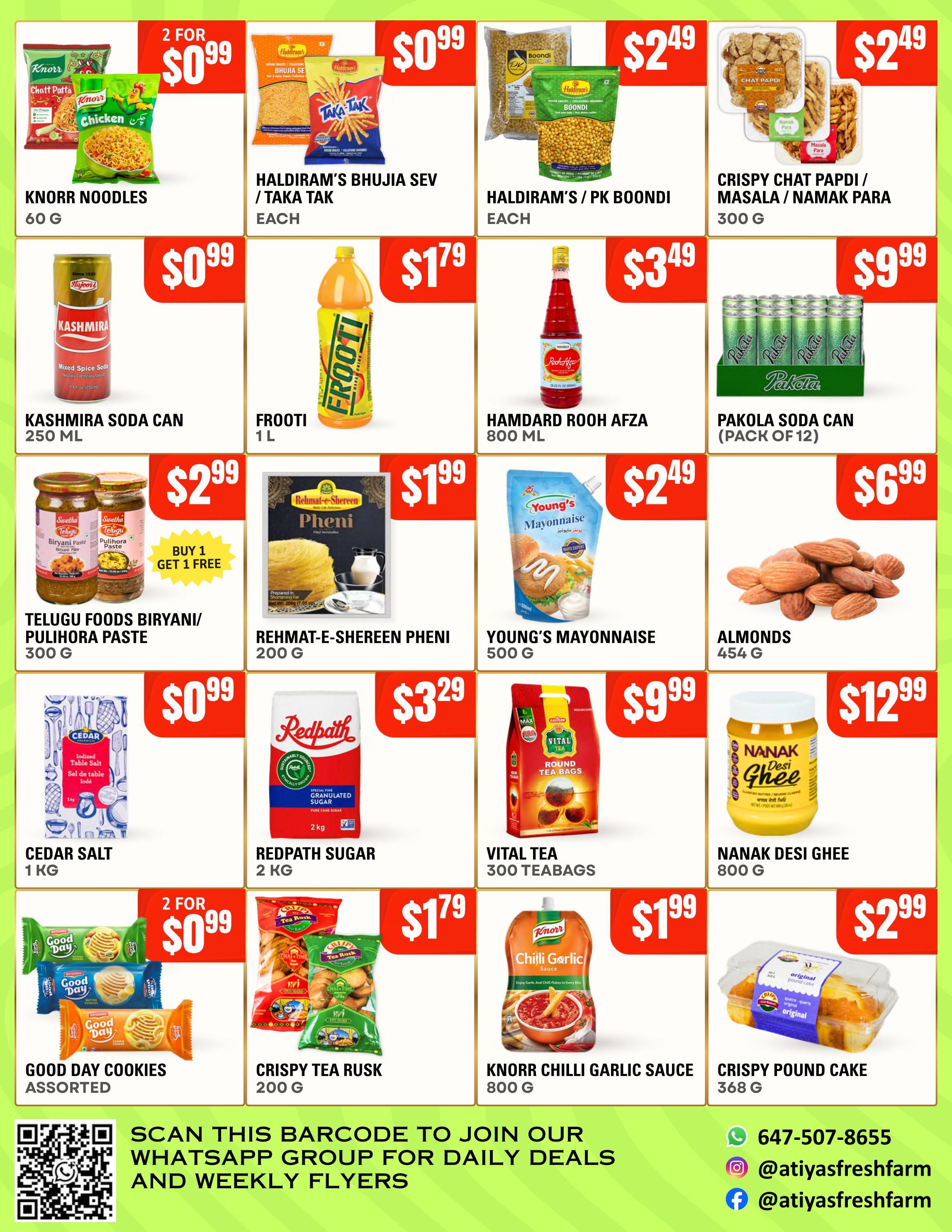 Atiya's Fresh Farm Flyer June 12 to 18