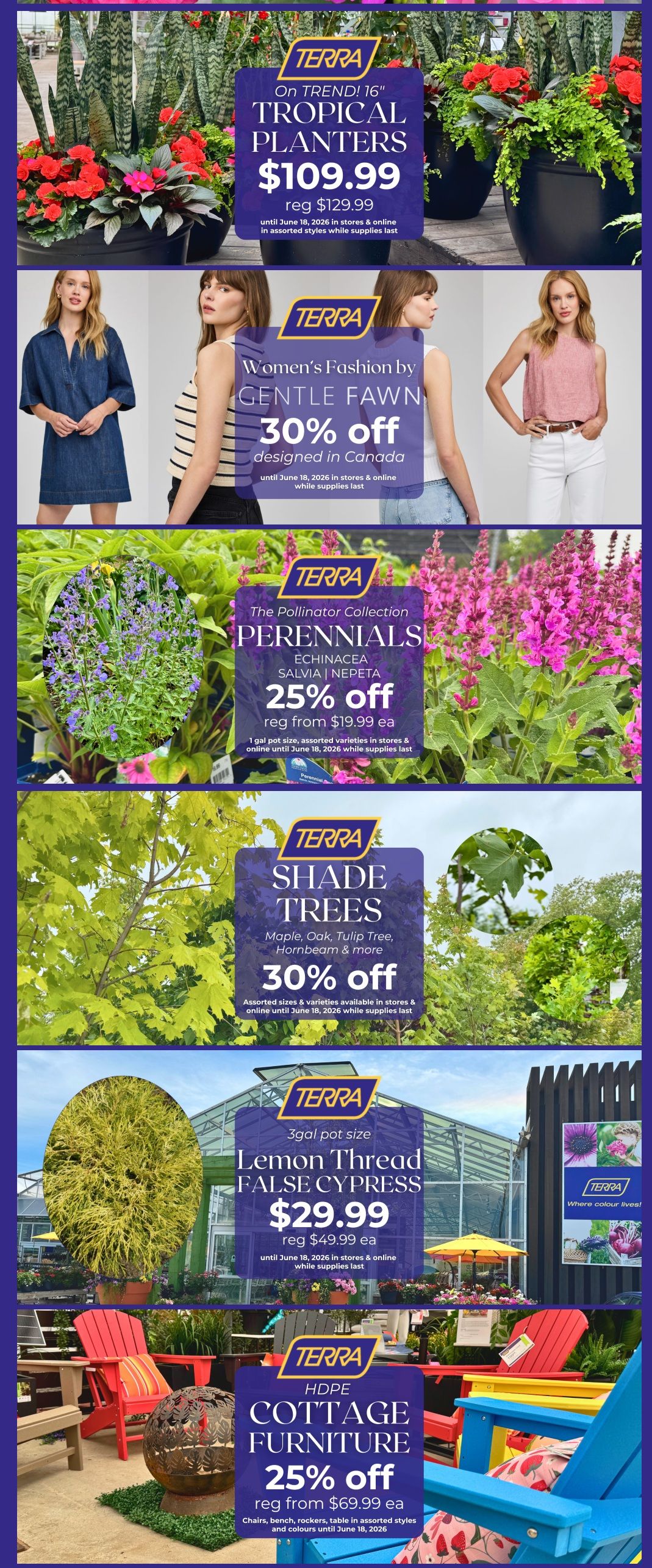 Terra Greenhouses Flyer June 12 to 18