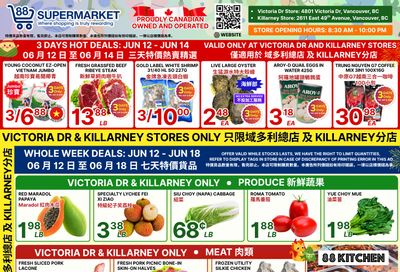 88 Supermarket Flyer June 12 to 18