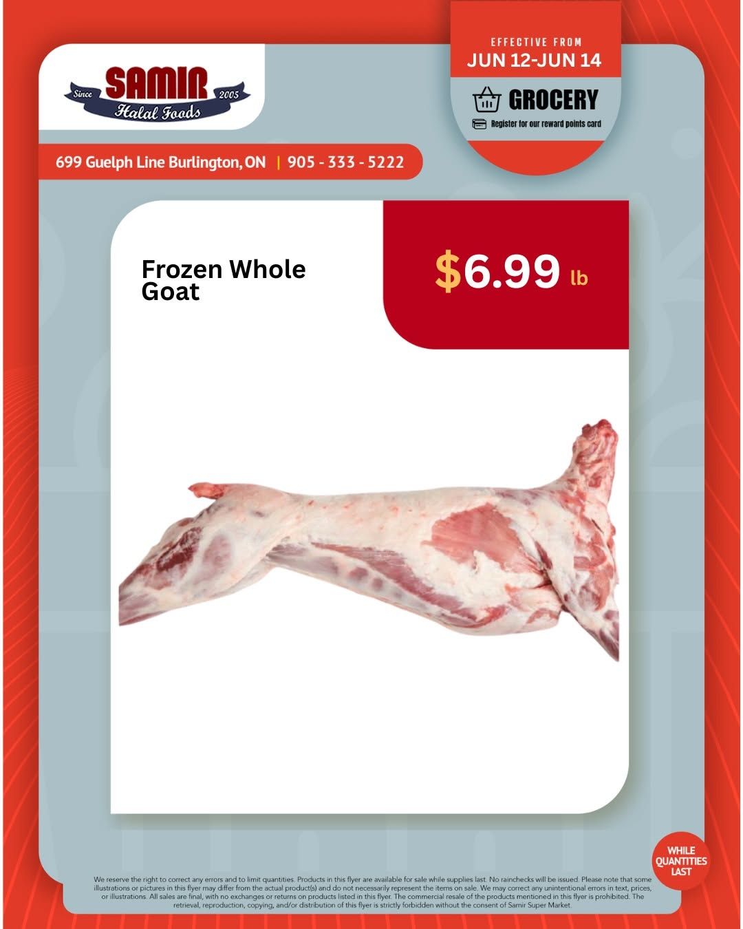 Samir Supermarket (Burlington) Flyer June 12 to 18