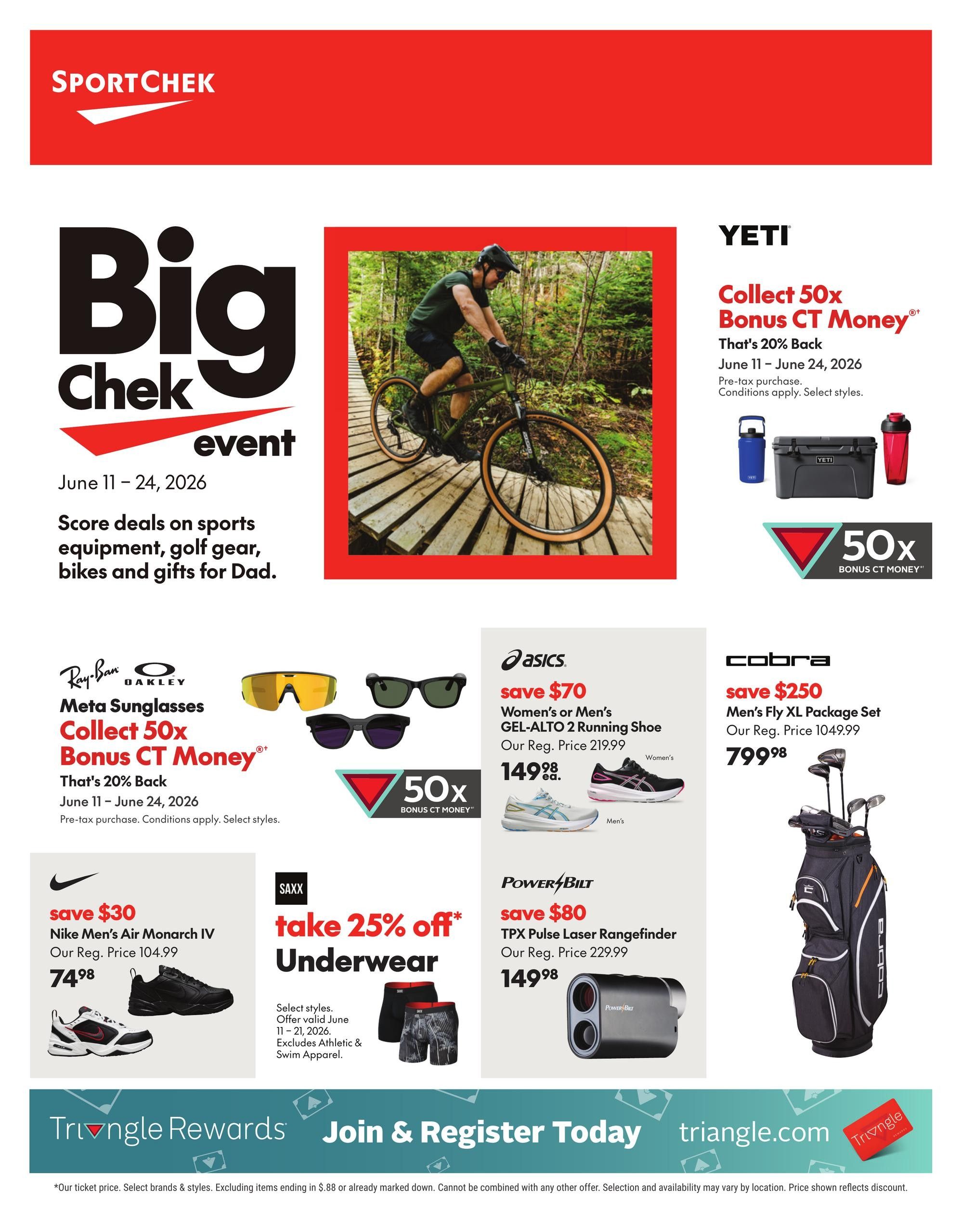 Sport Chek Flyer June 11 to 24