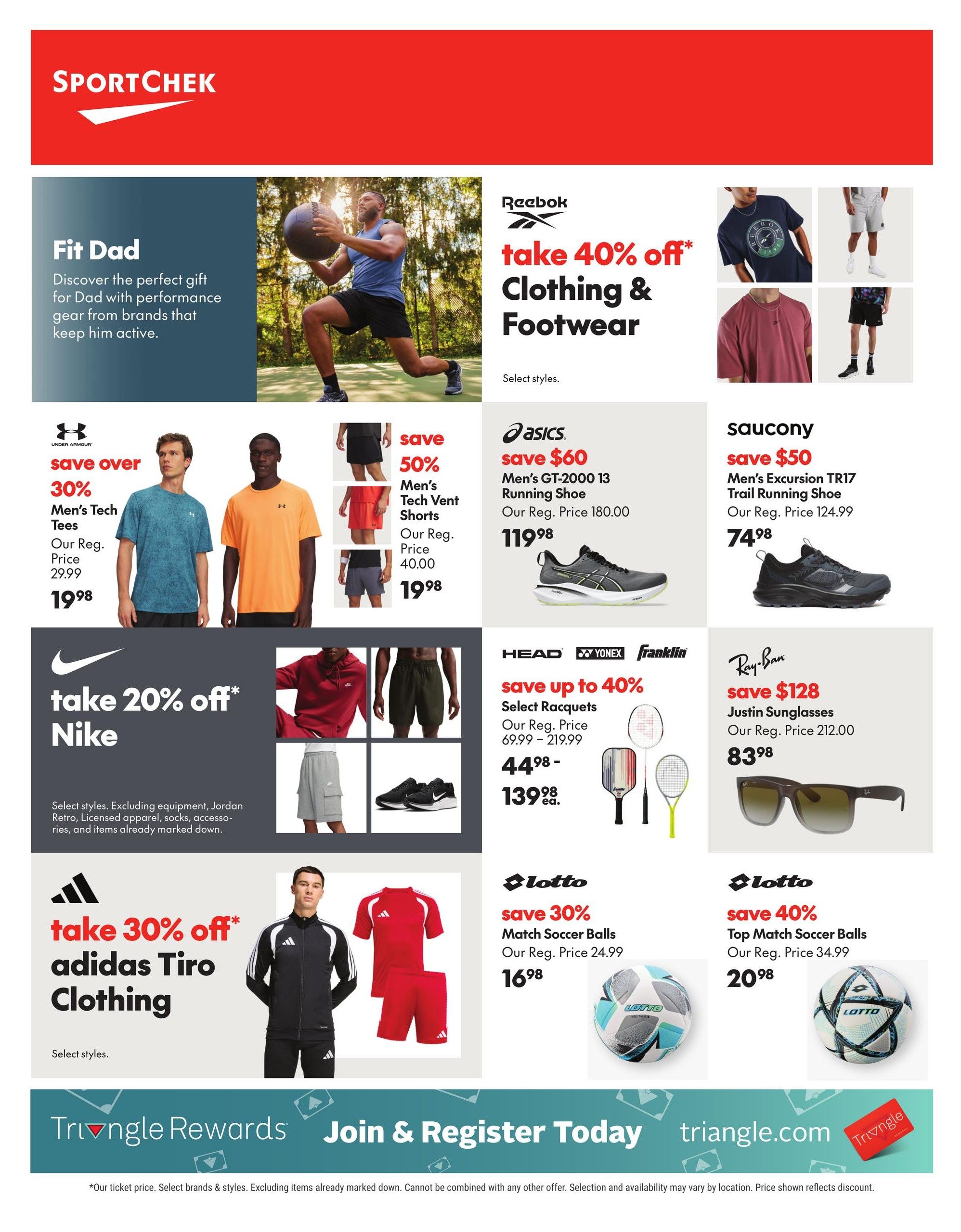 Sport Chek Flyer June 11 to 24