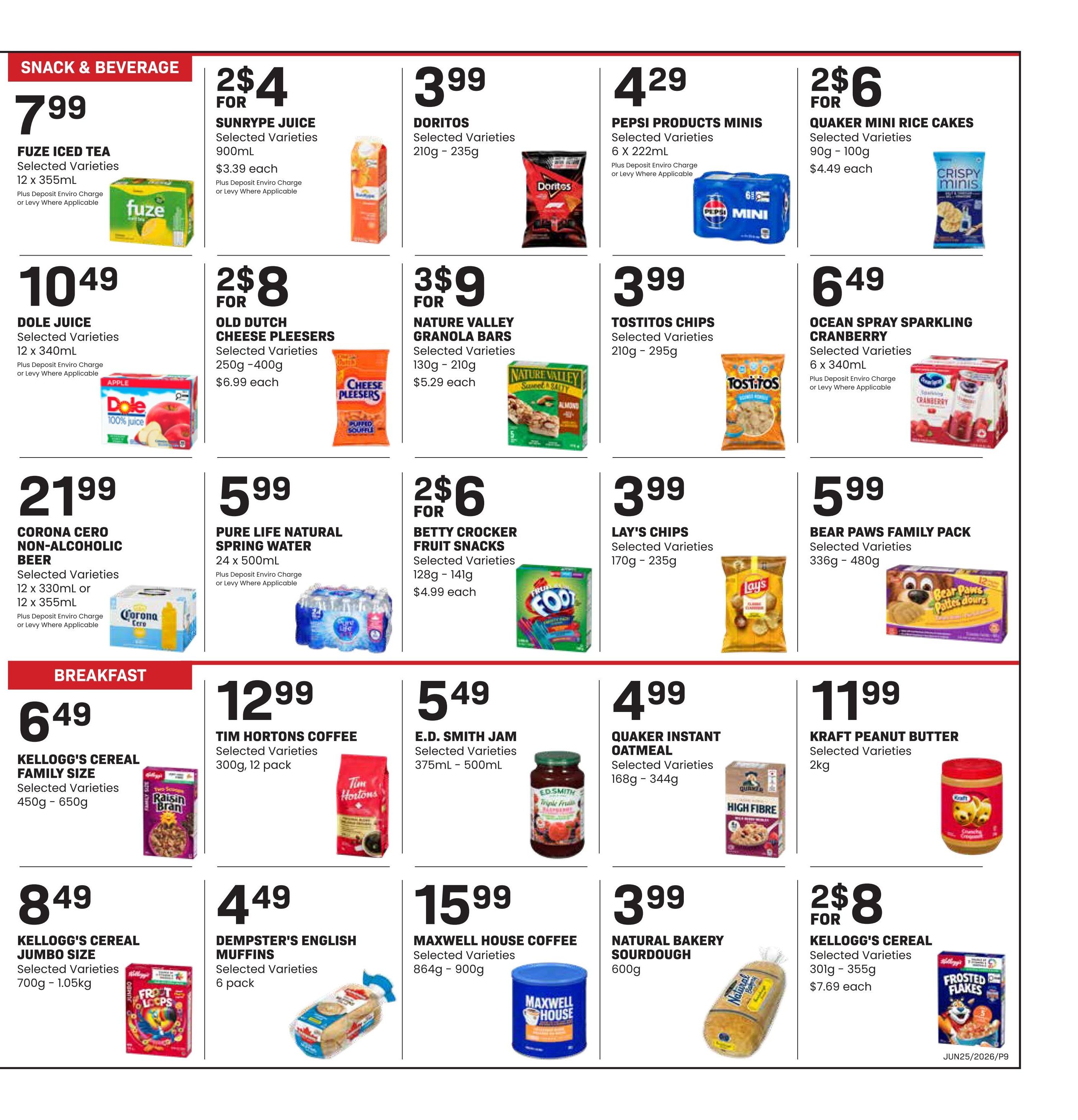 Freson Bros. Flyer June 19 to 25